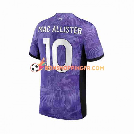 Maillot 3ème Liverpool Alexis Mac Allister 10 2023-2024 Manches Courtes Homme