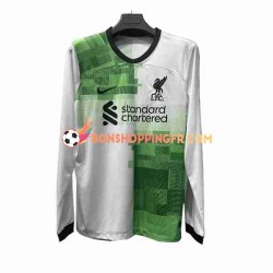 Maillot Extérieur Liverpool 2023-2024 Manches Longues Homme