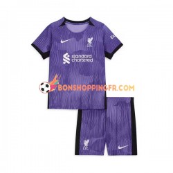 Maillot 3ème Liverpool 2023-2024 Manches Courtes Jeune Enfant(+shorts)