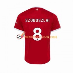 Maillot Domicile Liverpool Dominik Szoboszlai 8 2023-2024 Manches Courtes Homme