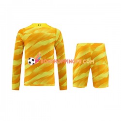 Maillot 3ème Liverpool Gardien 2023-2024 Manches Longues Jeune Enfant(+shorts)