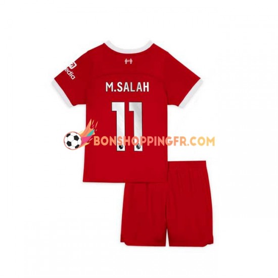 Maillot Domicile Liverpool M.Salah 11 2023-2024 Manches Courtes Jeune Enfant(+shorts)