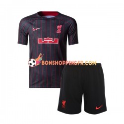 Maillot Domicile Liverpool x LeBron James 2022-2023 Manches Courtes Jeune Enfant(+shorts)
