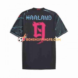 Maillot 3ème Japon Manchester City Haaland 9 ese Tour Printing 2023-2024 Manches Courtes Homme