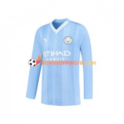 Maillot Domicile Manchester City 2023-2024 Manches Longues Homme