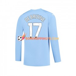Maillot Domicile Manchester City Kevin De Bruyne 17 2023-2024 Manches Longues Homme