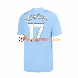 Maillot Domicile Manchester City Kevin De Bruyne 17 2023-2024 Manches Courtes Homme