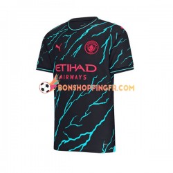 Maillot 3ème Manchester City Phil Foden 47 2023-2024 Manches Courtes Homme