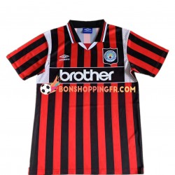 Maillot Rétro Extérieur Manchester City 1996 Manches Courtes Homme