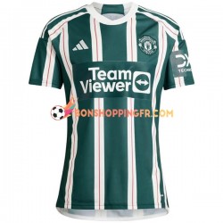 Maillot Extérieur Manchester United 2023-2024 Manches Courtes Homme