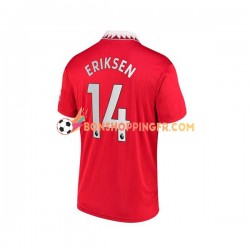 Maillot Domicile Manchester United Christian Eriksen 14 2022-2023 Manches Courtes Homme