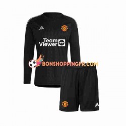 Maillot 3ème Manchester United Gardien 2023-2024 Manches Longues Jeune Enfant(+shorts)