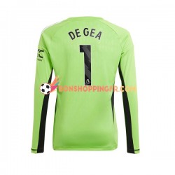 Maillot Domicile Manchester United Gardien De Gea 1 2023-2024 Manches Longues Homme
