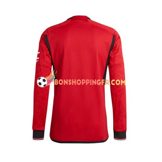 Maillot Domicile Manchester United 2023-2024 Manches Longues Homme