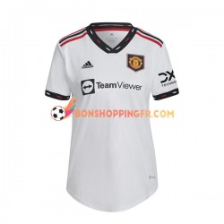 Maillot Extérieur Manchester United 2022-2023 Manches Courtes Femme