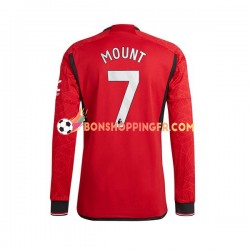 Maillot Domicile Manchester United Mount 7 2023-2024 Manches Longues Homme