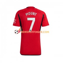 Maillot Domicile Manchester United Mount 7 2023-2024 Manches Courtes Homme