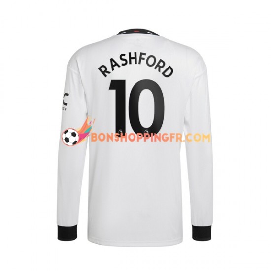 Maillot Extérieur Manchester United Rashford 10 2022-2023 Manches Longues Homme