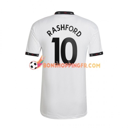 Maillot Extérieur Manchester United Rashford 10 2022-2023 Manches Courtes Homme