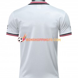 Maillot Rétro Extérieur Manchester United 1985 Manches Courtes Homme