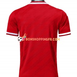 Maillot Rétro Domicile Manchester United 1986 Manches Courtes Homme