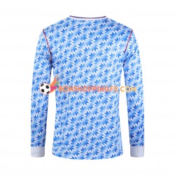 Maillot Rétro Domicile Manchester United 1992 Manches Longues Homme