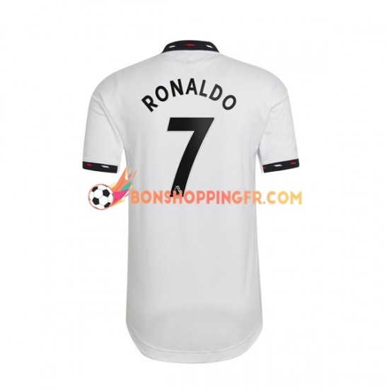 Maillot Extérieur Manchester United Ronaldo 7 2022-2023 Manches Courtes Homme