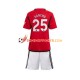Maillot Domicile Manchester United Sancho 25 2023-2024 Manches Courtes Jeune Enfant(+shorts)