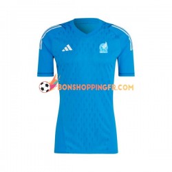 Maillot Extérieur Mexique Gardien 2022 Manches Courtes Homme
