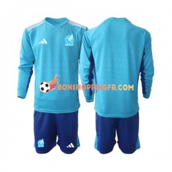 Maillot Extérieur Mexique Gardien 2022 Manches Longues Jeune Enfant(+shorts)