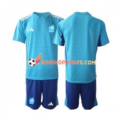 Maillot Extérieur Mexique Gardien 2022 Manches Courtes Jeune Enfant(+shorts)