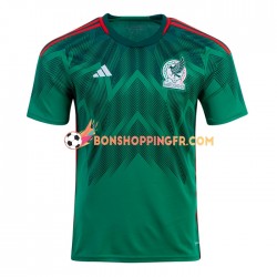 Maillot Domicile Mexique Coupe du Monde 2022 Manches Courtes Homme