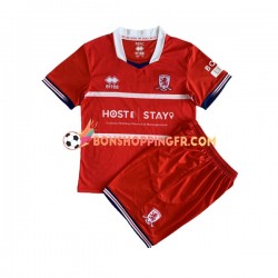 Maillot Domicile Middlesbrough 2023-2024 Manches Courtes Jeune Enfant(+shorts)