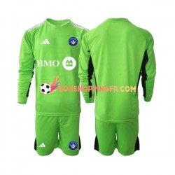 Maillot Domicile CF Montréal Gardien 2023-2024 Manches Longues Jeune Enfant(+shorts)