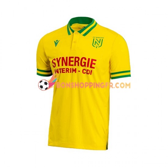 Maillot Domicile Nantes 2023-2024 Manches Courtes Homme