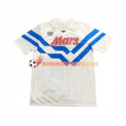 Maillot Rétro Extérieur Naples 1989 1990 Manches Courtes Homme
