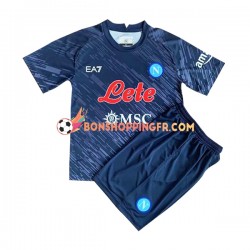 Maillot 3ème Naples 2022-2023 Manches Courtes Jeune Enfant(+shorts)