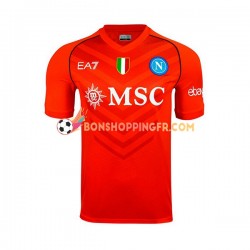 Maillot Domicile Naples Gardien 2023-2024 Manches Courtes Homme