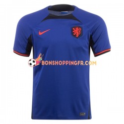 Maillot Extérieur Pays-Bas Coupe du Monde 2022 Manches Courtes Homme