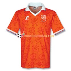 Maillot Rétro Domicile Pays-Bas 1996 Manches Courtes Homme