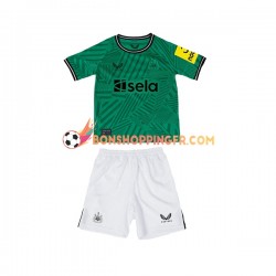 Maillot Extérieur Newcastle United 2023-2024 Manches Courtes Jeune Enfant(+shorts)