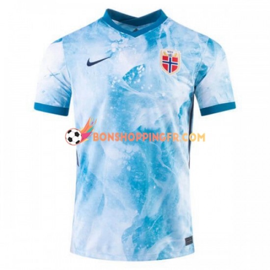 Maillot Extérieur Norvège 2020-2021 Manches Courtes Homme