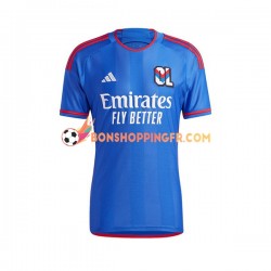 Maillot Extérieur Olympique Lyonnais 2023-2024 Manches Courtes Homme