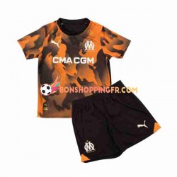Maillot 3ème Olympique de Marseille 2023-2024 Manches Courtes Jeune Enfant(+shorts)
