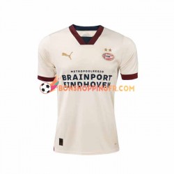 Maillot Extérieur PSV Eindhoven 2023-2024 Manches Courtes Homme