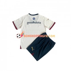 Maillot Extérieur PSV Eindhoven 2023-2024 Manches Courtes Jeune Enfant(+shorts)