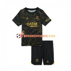 Maillot 4ème Paris Saint-Germain 2022-2023 Manches Courtes Jeune Enfant(+shorts)