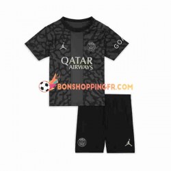Maillot 3ème Paris Saint-Germain 2023-2024 Manches Courtes Jeune Enfant(+shorts)