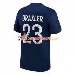 Maillot Domicile Paris Saint-Germain Draxler 23 2022-2023 Manches Courtes Homme