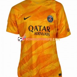 Maillot Extérieur Paris Saint-Germain Gardien 2023-2024 Manches Courtes Homme